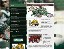 Tablet Screenshot of elitebrigadehockey.com